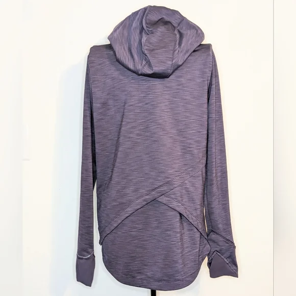 Athleta Bootcamp Hooded Sweatshirt Regal Plum Size M - Picture 4 of 9